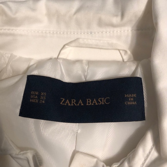 zara basic white blazer - Picture 4 of 4